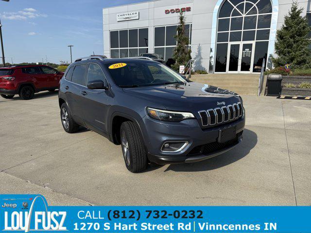 used 2021 Jeep Cherokee car, priced at $19,999