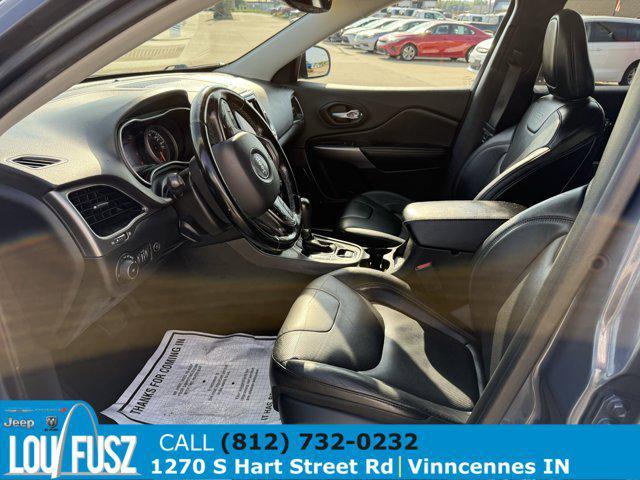 used 2021 Jeep Cherokee car, priced at $19,999