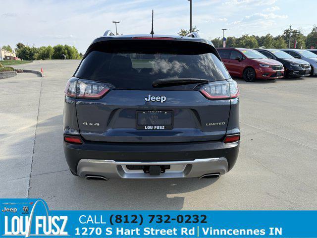 used 2021 Jeep Cherokee car, priced at $19,999