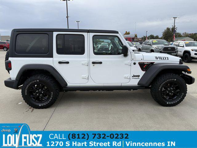 used 2021 Jeep Wrangler car, priced at $31,990