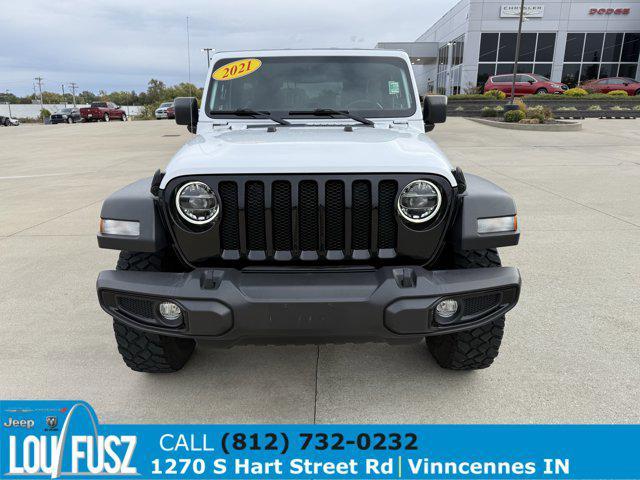used 2021 Jeep Wrangler car, priced at $31,990