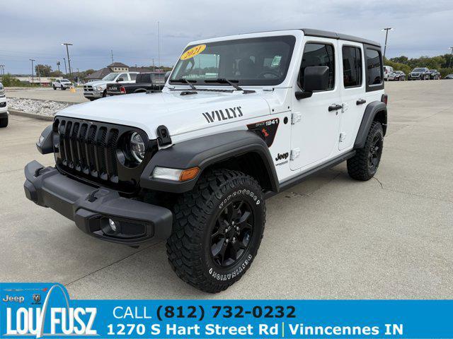 used 2021 Jeep Wrangler car, priced at $31,990