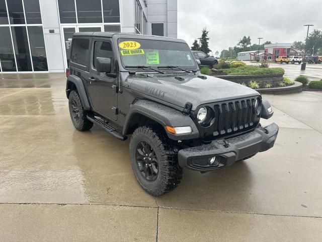 used 2023 Jeep Wrangler car, priced at $34,990