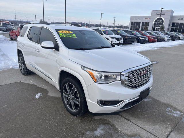 used 2018 GMC Acadia car, priced at $20,444