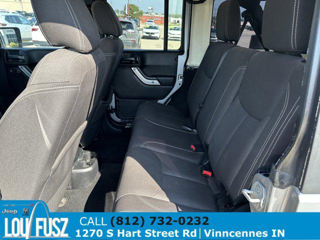 used 2017 Jeep Wrangler Unlimited car, priced at $26,248