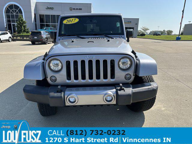 used 2017 Jeep Wrangler Unlimited car, priced at $26,248