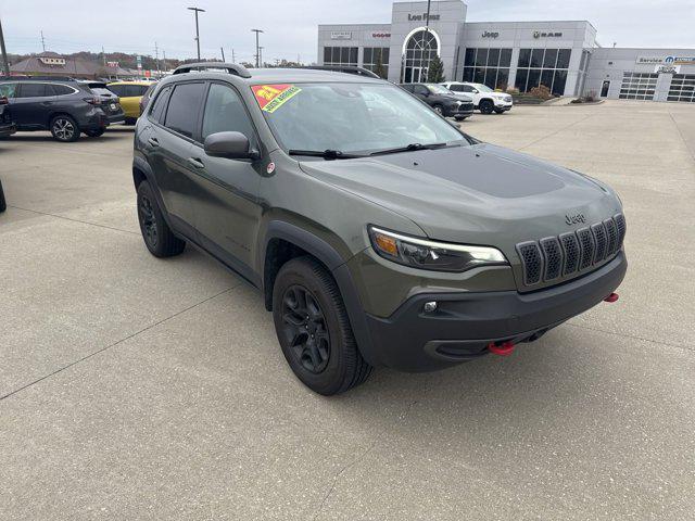 used 2021 Jeep Cherokee car, priced at $24,570