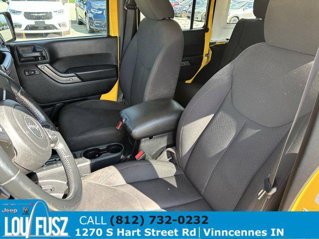 used 2015 Jeep Wrangler Unlimited car, priced at $15,752