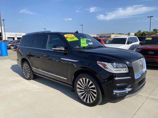 used 2021 Lincoln Navigator car, priced at $49,990