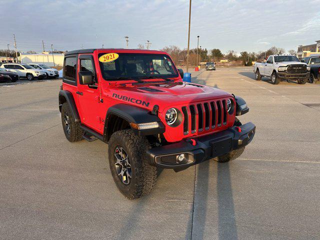 used 2021 Jeep Wrangler car, priced at $32,992