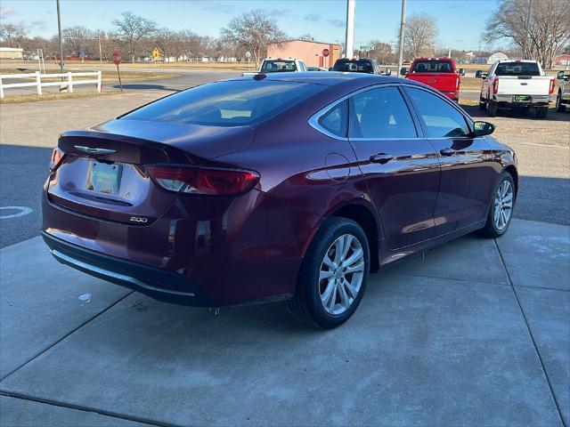 used 2015 Chrysler 200 car, priced at $10,990