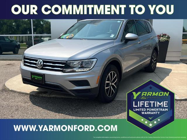 used 2021 Volkswagen Tiguan car, priced at $19,900