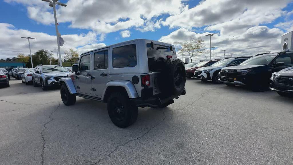 used 2017 Jeep Wrangler Unlimited car, priced at $21,713