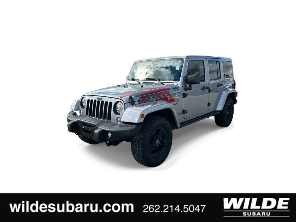 used 2017 Jeep Wrangler Unlimited car, priced at $21,713