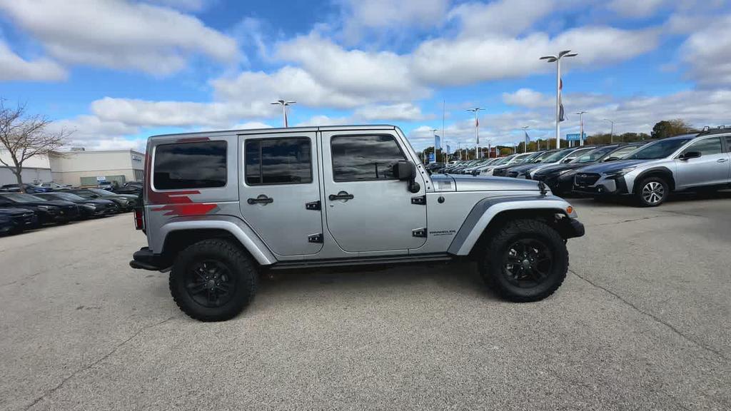 used 2017 Jeep Wrangler Unlimited car, priced at $21,713
