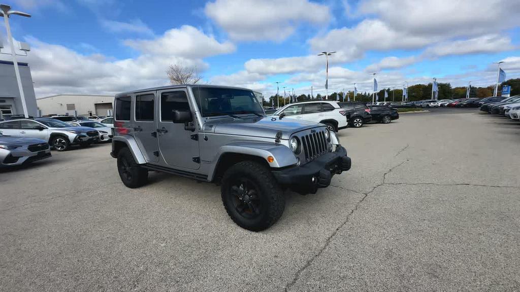 used 2017 Jeep Wrangler Unlimited car, priced at $21,713