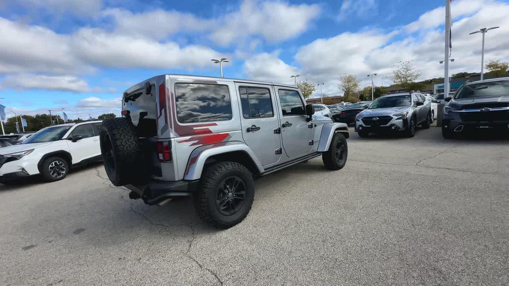 used 2017 Jeep Wrangler Unlimited car, priced at $21,713