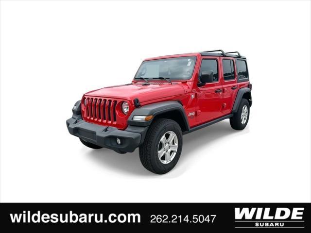 used 2019 Jeep Wrangler Unlimited car, priced at $22,717