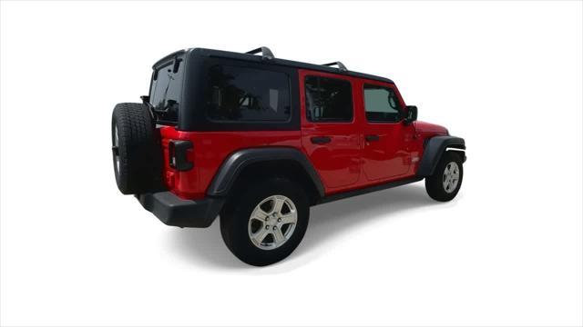 used 2019 Jeep Wrangler Unlimited car, priced at $21,927