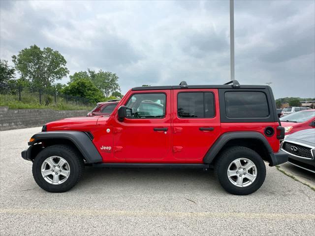used 2019 Jeep Wrangler Unlimited car, priced at $22,717