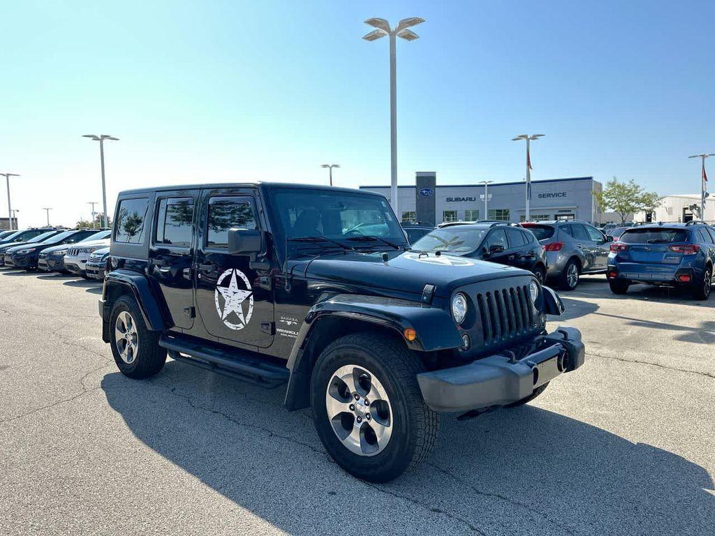 used 2017 Jeep Wrangler Unlimited car, priced at $22,506