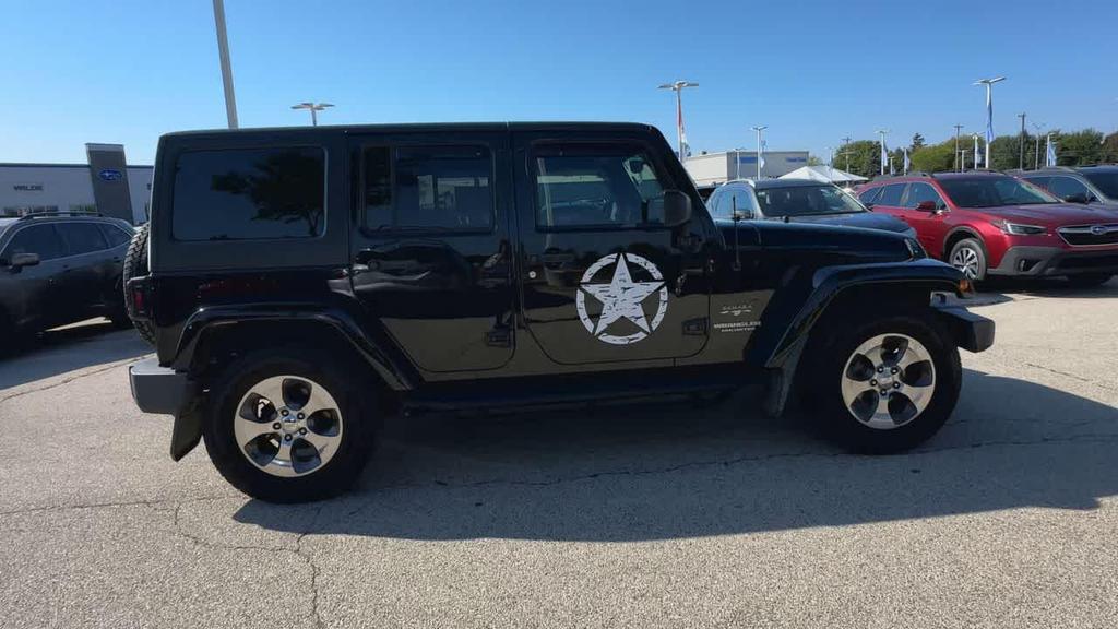 used 2017 Jeep Wrangler Unlimited car, priced at $22,506