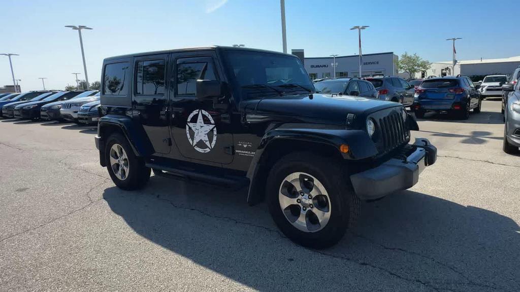 used 2017 Jeep Wrangler Unlimited car, priced at $22,506