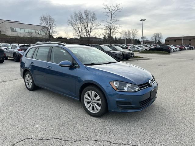 used 2017 Volkswagen Golf SportWagen car, priced at $10,833