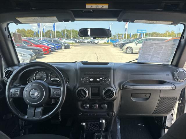 used 2015 Jeep Wrangler car, priced at $17,888