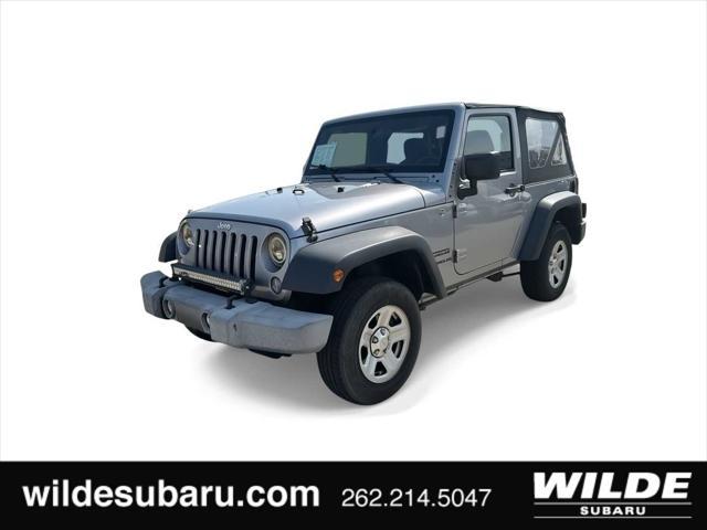 used 2015 Jeep Wrangler car, priced at $17,888