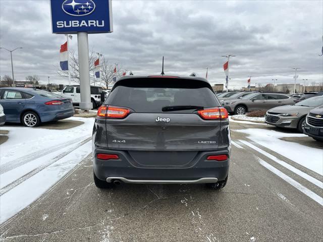 used 2018 Jeep Cherokee car, priced at $14,889