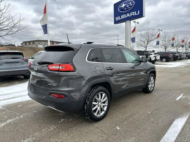 used 2018 Jeep Cherokee car, priced at $14,889