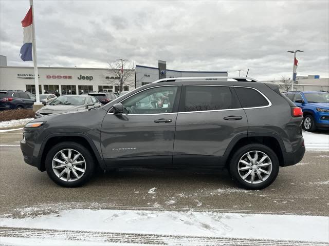 used 2018 Jeep Cherokee car, priced at $14,889