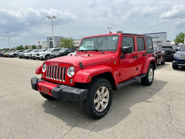 used 2016 Jeep Wrangler Unlimited car, priced at $13,688