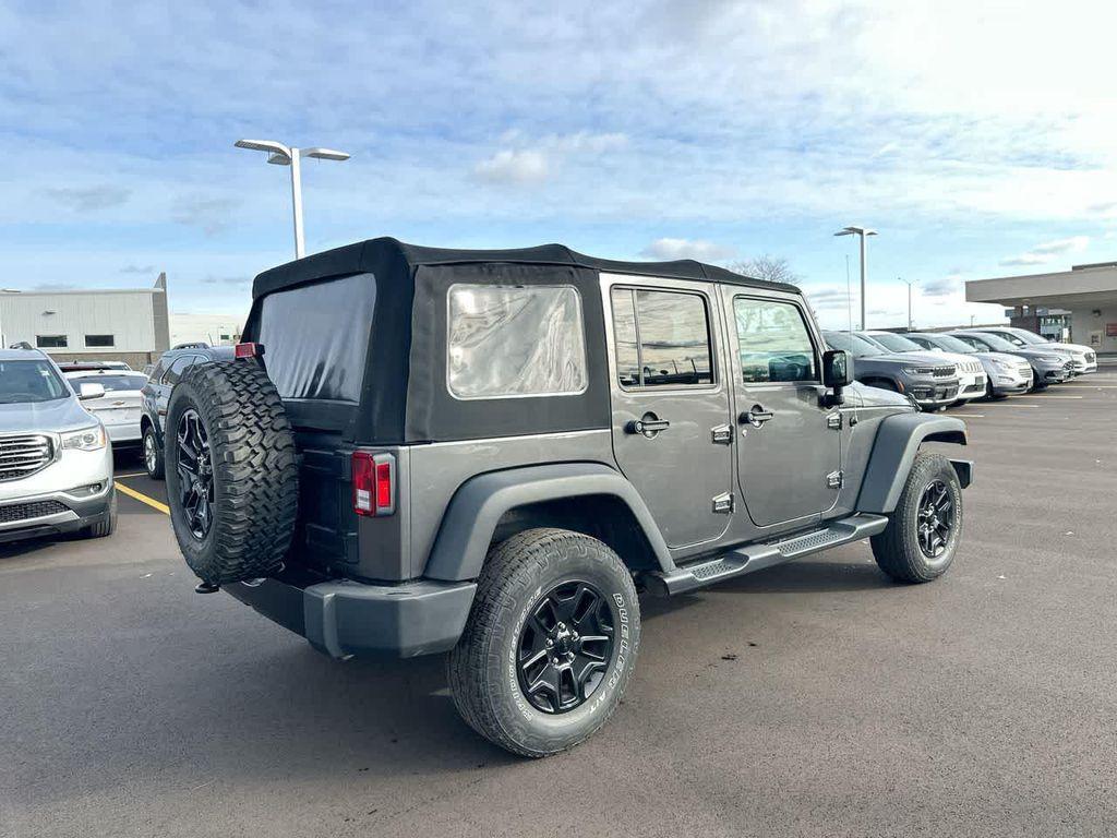 used 2017 Jeep Wrangler Unlimited car, priced at $14,838