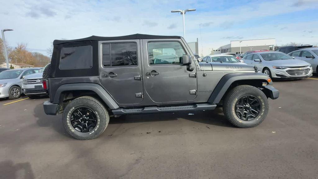used 2017 Jeep Wrangler Unlimited car, priced at $14,838