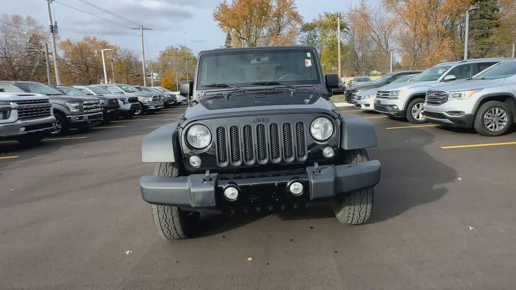used 2017 Jeep Wrangler Unlimited car, priced at $14,838
