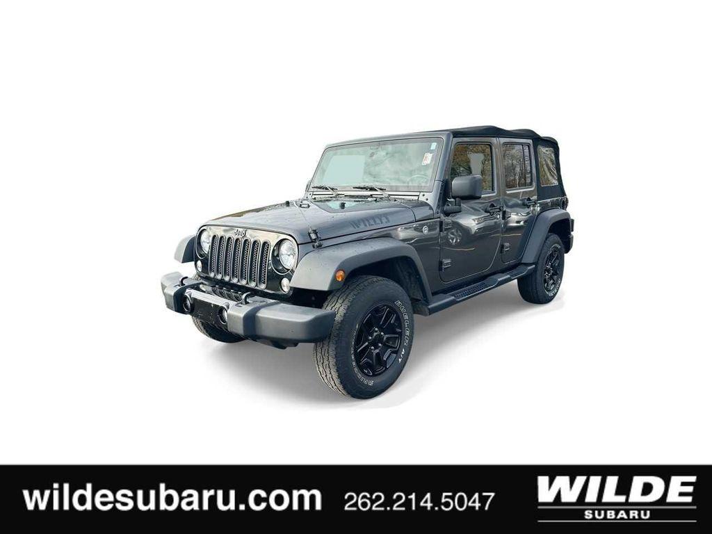 used 2017 Jeep Wrangler Unlimited car, priced at $14,838