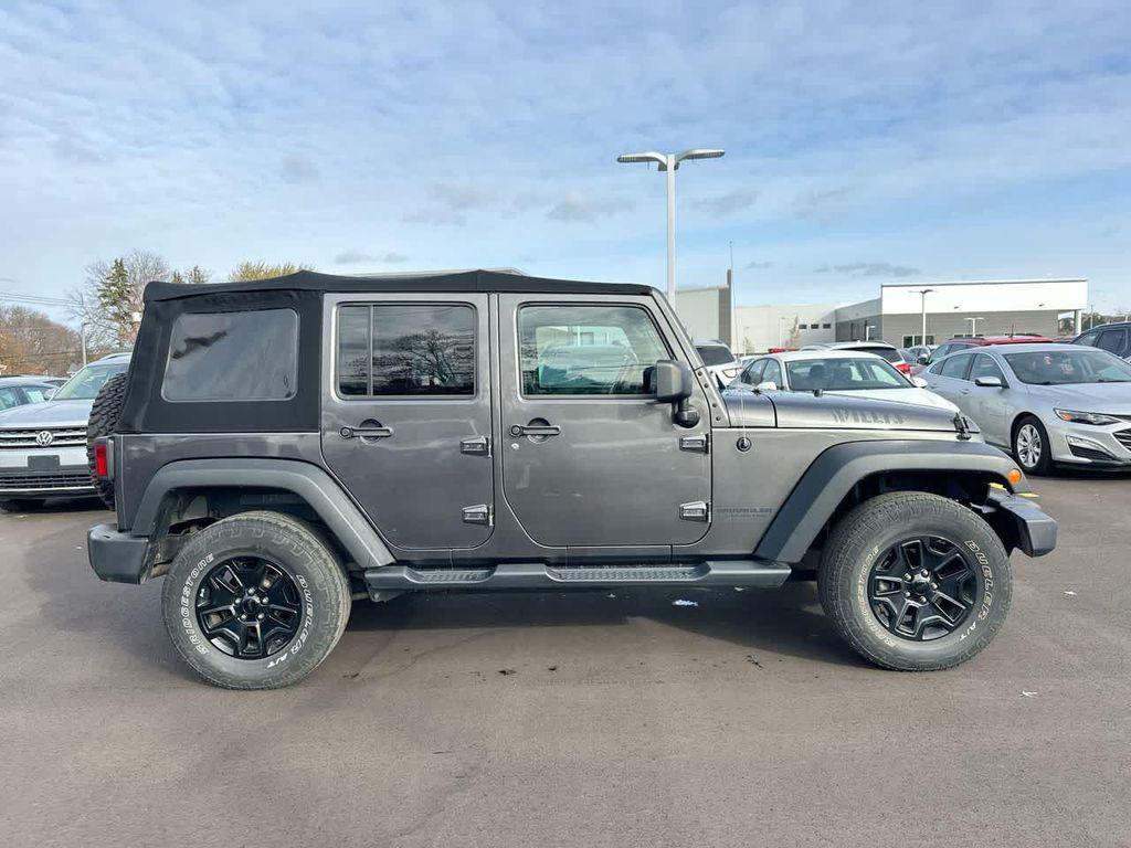 used 2017 Jeep Wrangler Unlimited car, priced at $14,838