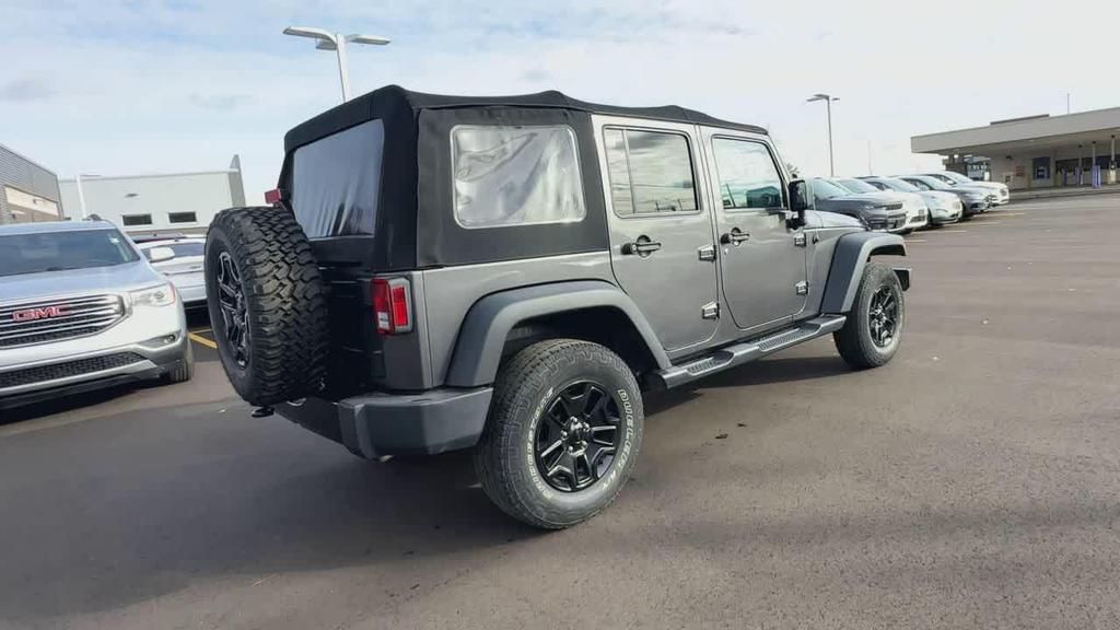 used 2017 Jeep Wrangler Unlimited car, priced at $14,838
