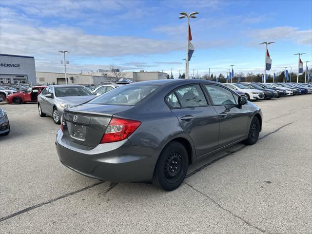 used 2012 Honda Civic car, priced at $8,361