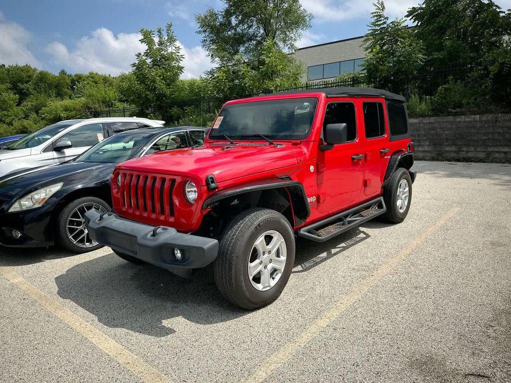 used 2019 Jeep Wrangler Unlimited car, priced at $23,988