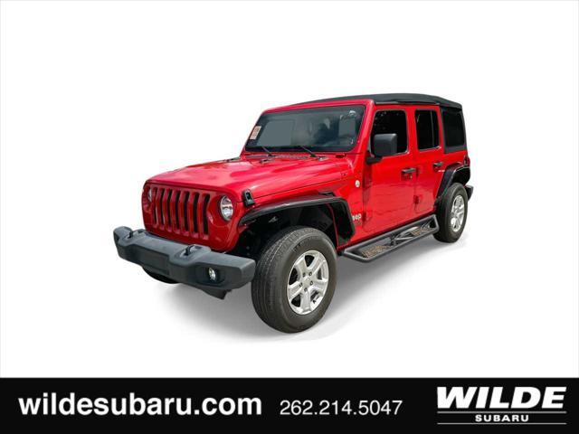 used 2019 Jeep Wrangler Unlimited car, priced at $24,725