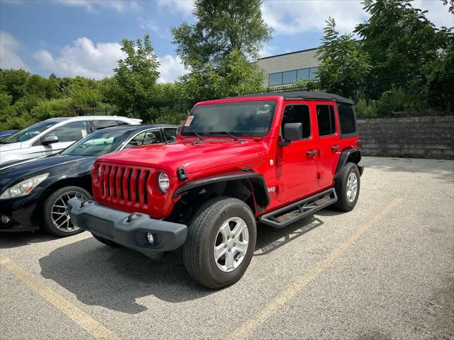 used 2019 Jeep Wrangler Unlimited car, priced at $24,725