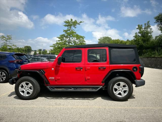 used 2019 Jeep Wrangler Unlimited car, priced at $24,725