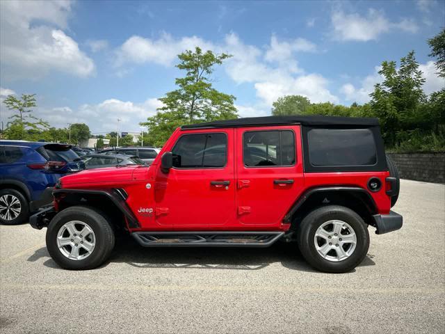 used 2019 Jeep Wrangler Unlimited car, priced at $24,725