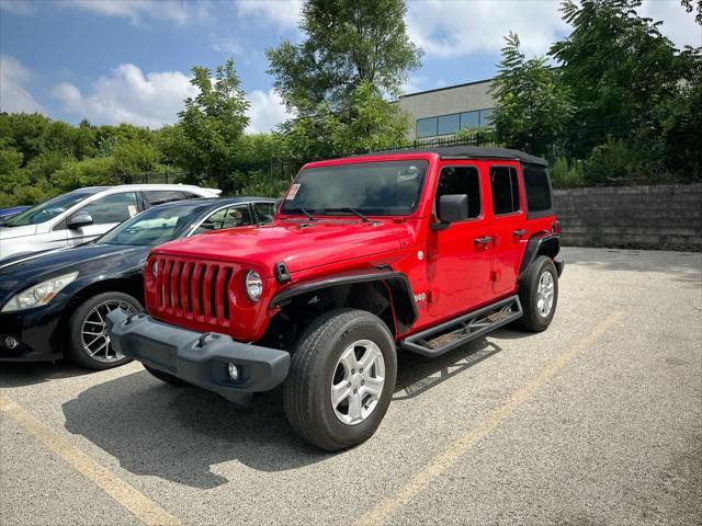 used 2019 Jeep Wrangler Unlimited car, priced at $24,725
