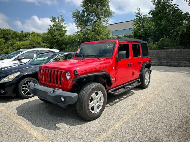 used 2019 Jeep Wrangler Unlimited car, priced at $24,725