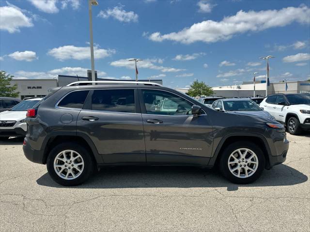 used 2017 Jeep Cherokee car, priced at $14,687