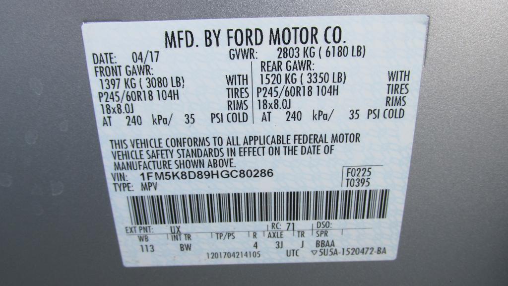 used 2017 Ford Explorer car, priced at $16,990